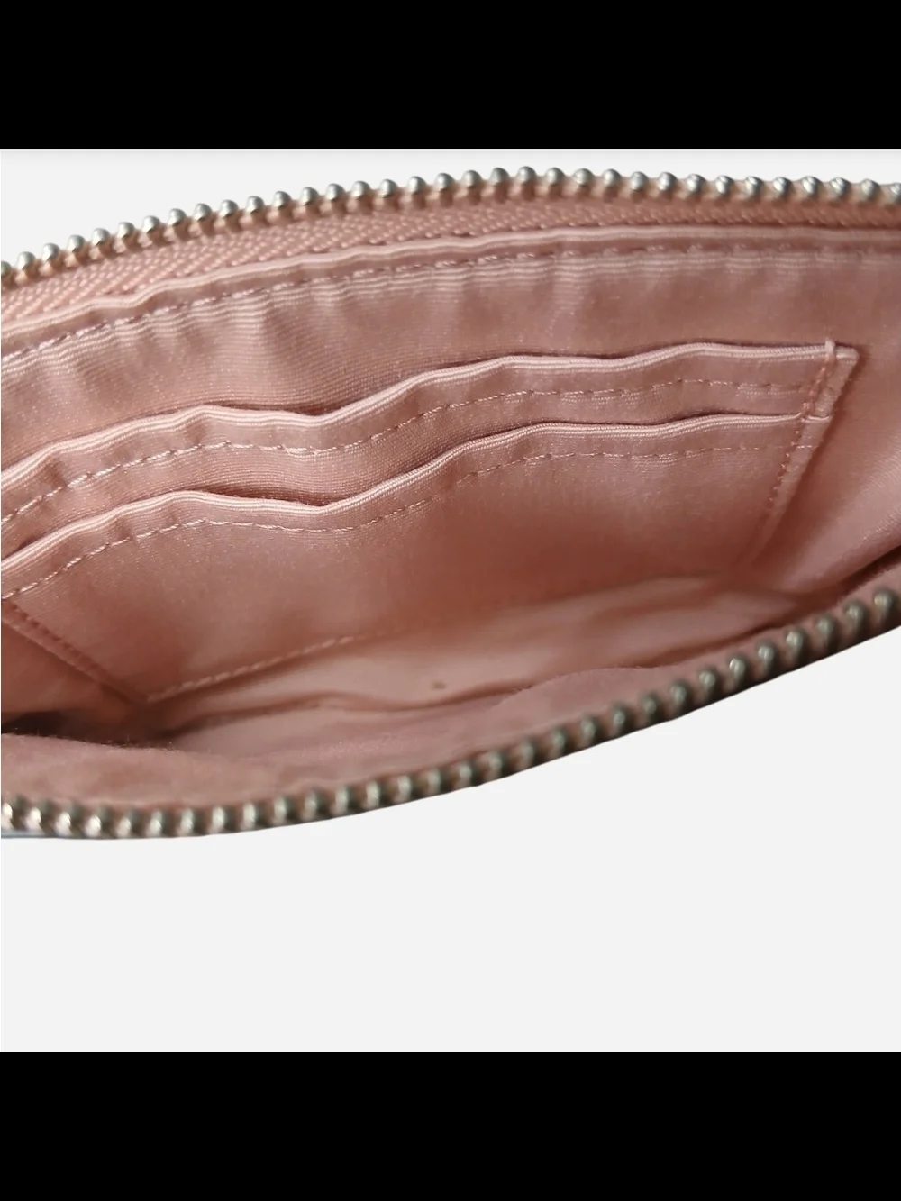 Coach Blush Pink Leather Wristlet